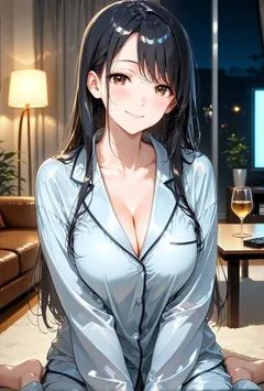 深夜水潭